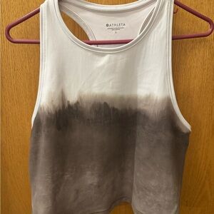 Athleta Gray and Brown Tank Top